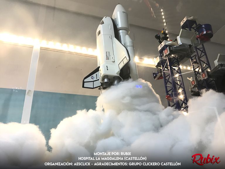 Lanzamiento Espacial Playmobil
